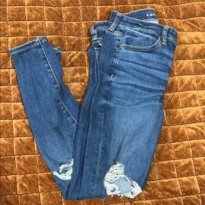 American Eagle Outfitters Women's Blue Jeans